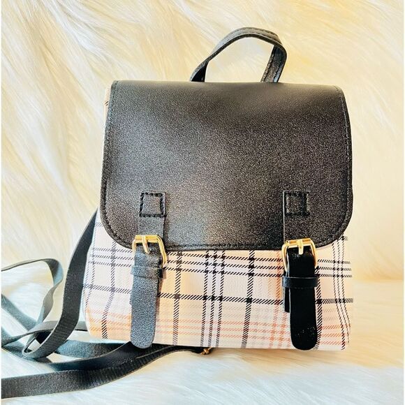 Plaid Mini Backpack - Picture 6 of 6